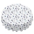 thumbnail image 2 of Pioneer Flower Floral Print Pattern Round Tablecloth 60 X 60 Inch, Wrinkle Resistant Wipeable Table Cloth for Kitchen Dining Picnic Patio Party, 2 of 6