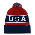 thumbnail image 2 of Rapid Dominance USA Flag Label Knit Beanie Fallen United States American Patriot, 2 of 2