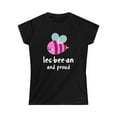 thumbnail image 3 of Lesbeean and Proud Bee Lesbian Shirt Womens LGBT Gay Lesbian Women Tops, 3 of 8