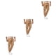 thumbnail image 3 of Pantalones de hombre Minnieouse color sólido Multi-bolsillo Lavable Caqui M, 3 of 6