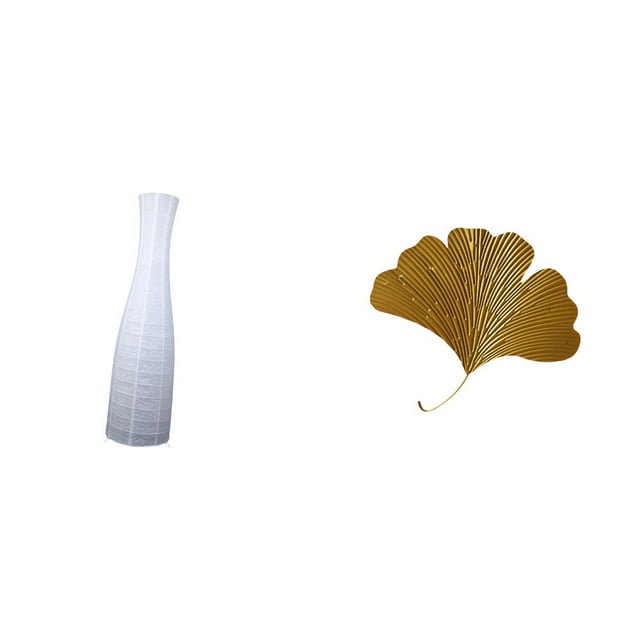 Pantalla de lámpara minimalista de hierro forjado con hojas de ginkgo. Protector de pantalla abstracto para pared. Ideal para dormitorio de hotel, sal