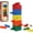 Colorful, variant on Fugocen 60PCS Toppling Colorful Tower Building Blocks Balancing Puzzles with Dice