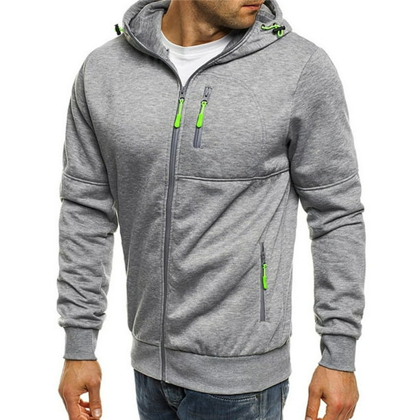 Men Hoodies Zipper Jacket Outdoor Clothing Hiking Equipment Jogging Outdoor  Clothing Fitness Sporting Clothes Winter Supplies Washable Autumn