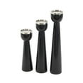 thumbnail image 3 of Studio 350  Wood Metal CandleHolders Set of 3, 12 inches, 15 inches, 18 inches high, 3 of 3