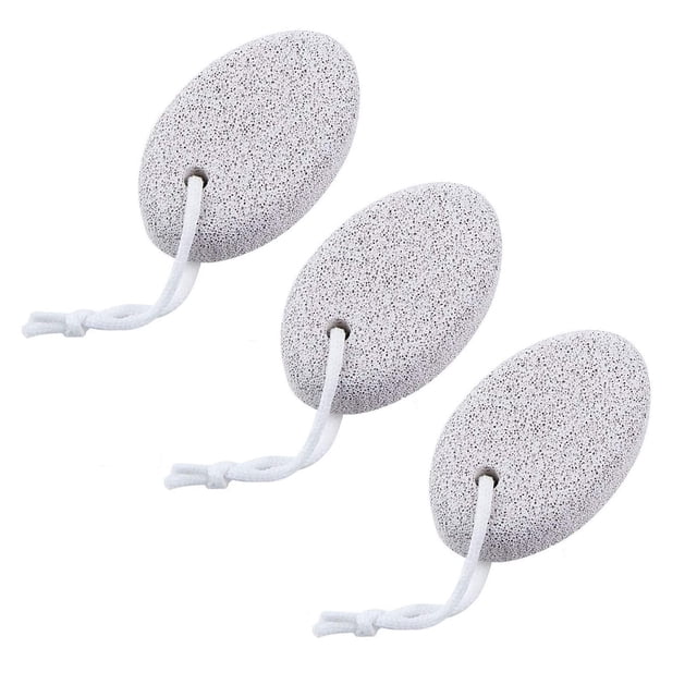 Apuakthei 3 piezas de piedra pómez, piedra de lava para el cuidado de los pies, eliminación de callos y piel dura para pies y manos, exfoliante natural para pies para eliminar la piel muerta