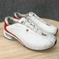 thumbnail image 3 of Adi - das SL Shoes Mens 6 Athletic Lace Up Sneakers 385193 White Leather Low Top, 3 of 6