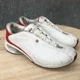 thumbnail image 3 of Adi-das SL Shoes Mens 6 Athletic Lace Up Sneakers 385193 White Leather Low Top, 3 of 6