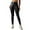Black, variant on Sngxgn Women's High Waist Breathable Leggings Lined Leggings(Red,M)