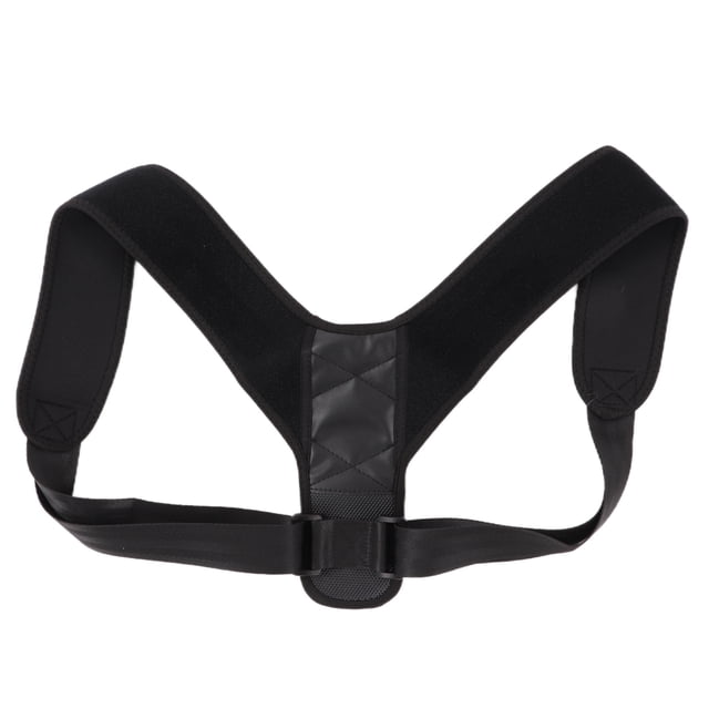 Soporte para la parte superior de la espalda, corrector de postura, cómodo soporte ajustable para la parte superior de la columna, soporte para la parte superior de la espalda, eficiencia óptima