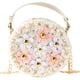 thumbnail image 1 of Monedero cruzado para niña con flores de perlas, minibolsos de princesa lindos, 1 of 5