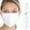 White (6 Packs), variant on Fashion Washable Soft Cotton Adults Unisex One Size Face Covering Mask - White (Single)