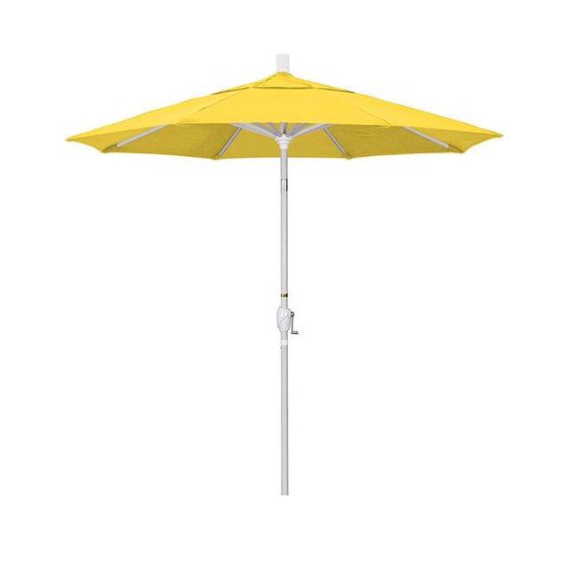 California Umbrella GSPT758170-F25 Parasol Rond de 7,5 Pieds en Aluminium, Oléfine Citron