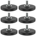thumbnail image 1 of 6Pcs Magnet Base 1.7 Inch  Neodymium Mounting Magnet M6 Thread Stud Magnet Anti-Scratch Strong Magnet, 1 of 9