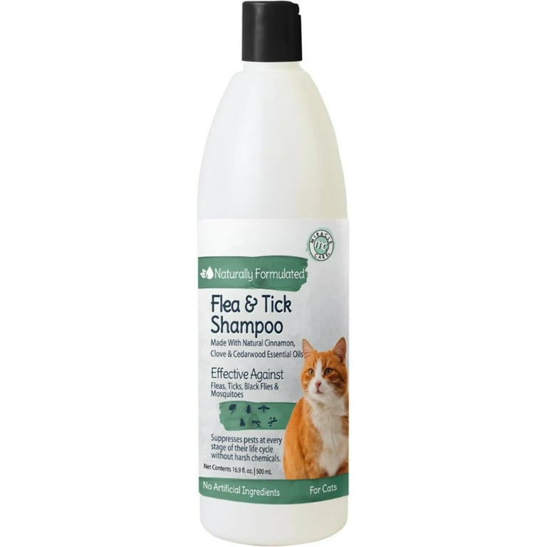 Miracle Care Natural Flea and Tick Shampoo For Cats