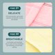 thumbnail image 3 of BRIGHTFUFU 4Ud Toallas Faciales Reutilizables De Con A Rayas Y Colores Variados, 3 of 5