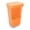 C003- Orange, variant on Kitchen Pantry Organizer, Clear Pantry Organizer Bins, Storage Containers For, Pantry Storage, 9X5X5 Inch 1-Piece Green Lid Transparent Vegetable Storage Case, Plastic