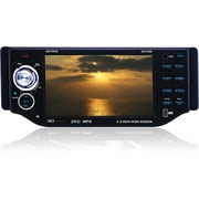 XO Vision 4.3" Touch Screen Motorized Single Din DVD Receiver, XO1945