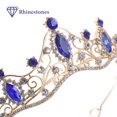 thumbnail image 2 of SHISUYAN Bridal Tiara with Rhinestone for Wedding Decoration Multi Color Zinc Alloy Lightweight, 2 of 8
