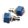 thumbnail image 4 of 5PCS 9-pin Stomp Foot Metal Switch Electric Guitar Effects Pedal Box Accessory (Blue), 4 of 6