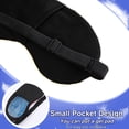 thumbnail image 3 of Divertida venda para los ojos para mujeres, hombres y niños, suave noche con los ojos vendados para siestas de viaje Vhermosa, 3 of 5