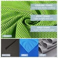 thumbnail image 6 of COCOBELA 4Packs Cooling Towels 40"x12" Cool Cold Sweat Towel for Neck, Microfiber Ice Towel, Soft Breathable Chilly Towel for Hot Weather, Camping, Yoga, Workout, Fitness, Sports, Running, 6 of 10