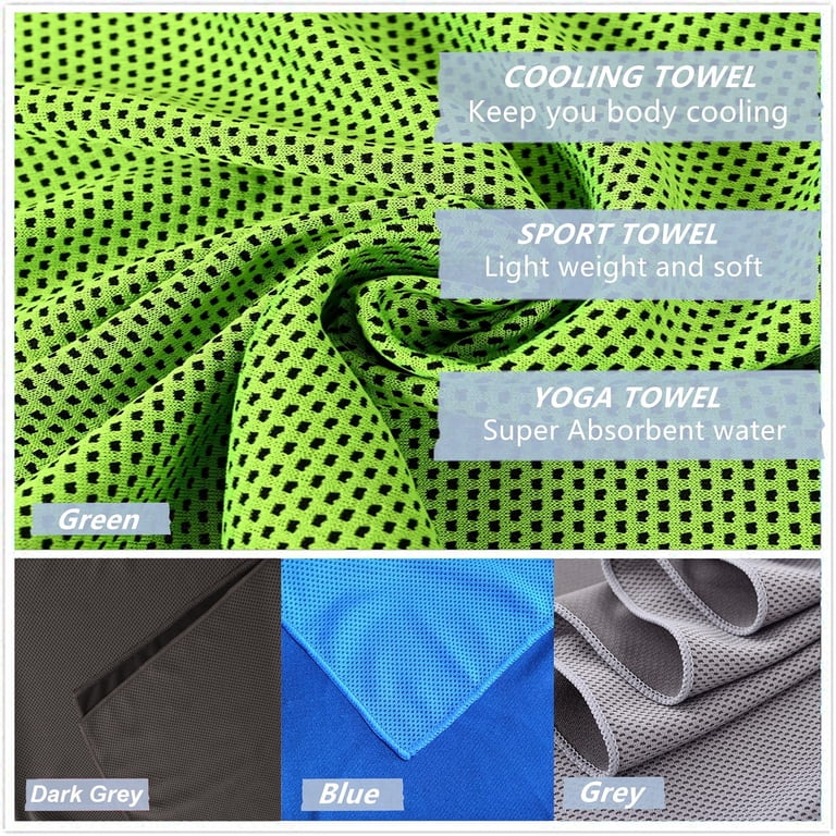 Cocobela Cooling Towels 4-Pack, 40"x12" Microfiber photo 5