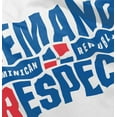 thumbnail image 5 of DR Dominican Republic Demand Respect Toddler Boy Girl T Shirt Infant Toddler Brisco Brands 6M, 5 of 6