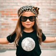 thumbnail image 4 of Faux Glitter Volleyball Shirt for Toddlers and Girls Cute Girly Volleyball Fan Tee Black Shirt 2T, 4 of 4