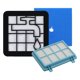 thumbnail image 1 of Yuarrent Filtro Aspirador Lavable Ligero Conveniente Prefiltro Multifuncional Barredora Limpieza Limpiadores Reemplazo Suministros de limpieza para el hogar Yuarrent HA077904-00, 1 of 6