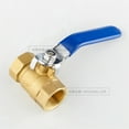 thumbnail image 4 of Ball Valve,3/4" inch Female Full Ports Blue Lever Handle Brass DN8 DN10 DN15 DN25 Brass Valve ,Solid Connection, 4 of 5