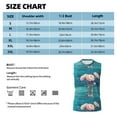 thumbnail image 6 of Bixox Men's Flowers in Glass Vase Printed Shirt Sleeveless Fitness Tank Top-XX-Large, 6 of 7
