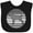 AB-Black, variant on Inktastic Weimaraner Dog Retro Sunset Boys or Girls Baby Bib