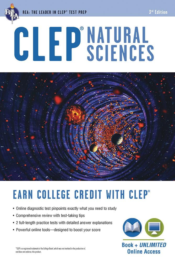 CLEP Test Preparation CLEP Natural Sciences Book + Online (Paperback)