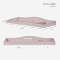 thumbnail image 3 of Evolur Changing Tray Diaper Changing Table, Dusty Rose, 3 of 6