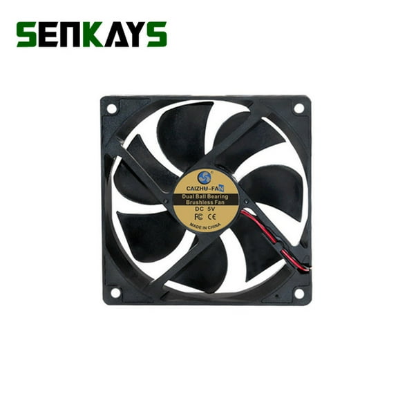 Dual Ball Bearing 120MM 12CM 12025 CPU Fan 120x120x25mm DC 5V 12V 24V Computer Case Cooling Fan 2PIN