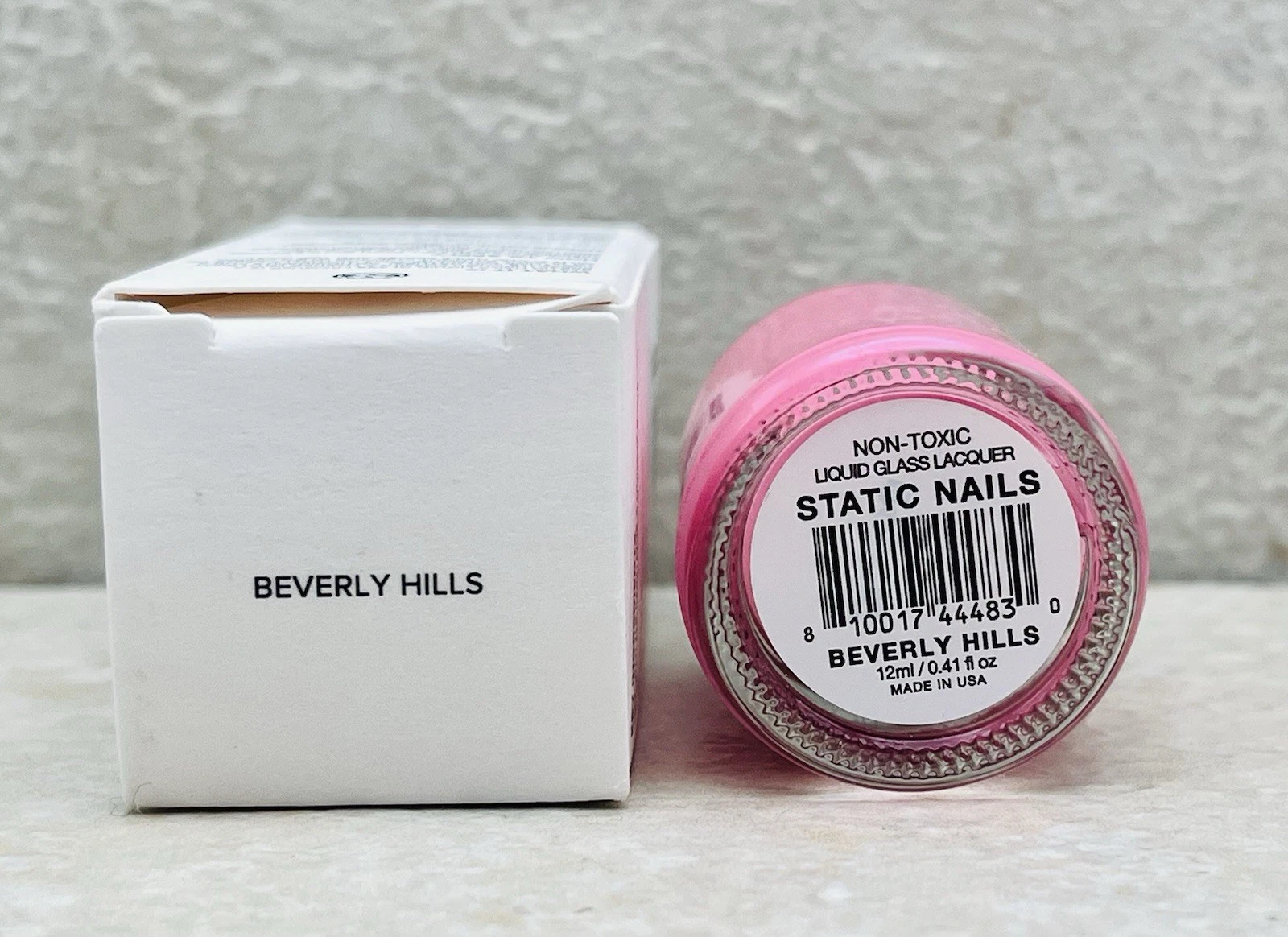 Static Nails "Beverly Hills" Liquid Glass Lacquer - .4 fl oz - New in Box