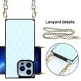 thumbnail image 4 of SaniMore for iPhone 14 Pro Max Magnetic Fragrant Case Support Wireless Charging, Premium PU Leather Cover Built-in Detachable Lanyard 360° All-Inclusive Shockproof Protective Shell, Blue, 4 of 8