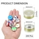 thumbnail image 2 of Uxcell Tapas Flip Off de 20 mm 200PCS Sellos Sin Bisel Tapas Flip Off para Frascos de Vidrio Botellas Liofilizadas, Claro/Dorado Verde, 2 of 6