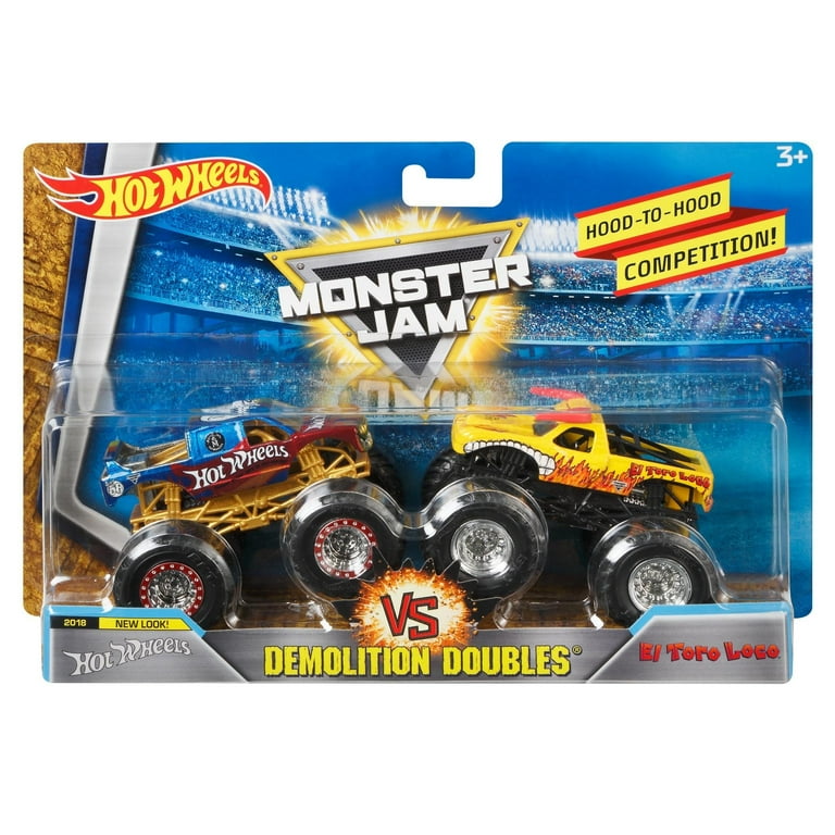 Editable Monster Truck Water Bottle Label Monster Truck 