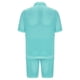 thumbnail image 5 of Conjunto de Traje para Hombre Malla Respirable de Dos Piezas, Hueco Casual Delgado Pantalones Cortos de Manga Corta para Al Aire Libre, 5 of 8