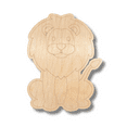 thumbnail image 2 of Unfinished Wood Etched Lion Shape 30" / 1/4", 2 of 2