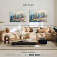 thumbnail image 3 of Elephant Stock City Of San Diego Wall Art - Horizontal Canvas Wall Art - Living Room Wall Decor - City Canvas - Blue And Beige Decor - 39" x 26", 3 of 4