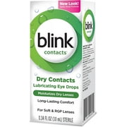4 Pack - Blink Contacts Lubricating Eye Drops 10 mL Each