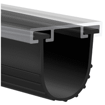3.5 inch Bottom Rubber Weather Seal for 8FT Wide Garage Doors
