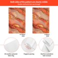 thumbnail image 4 of Rod-Free Courtyard Decorative Flag 12x18in Thick Fabric Four Seasons Universal Durable Not Easy To Fade Disassembly Convenient Orange And Red Gold Marble, 4 of 8