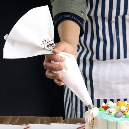 

buateil Cake Piping Bag Easy to Clean Thicken Reused Food Grade Hygienic Bake Cotton Cake Cream Pastry Bags Baking Tool Decorating Tool