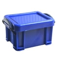 thumbnail image 2 of deevoka 4xMini Lock Box Super Cute Storage Boxes Organizer for Jewelry Dark Blue, 2 of 9