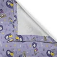 thumbnail image 3 of Ambesonne Horoscope Kitchen Curtains, Lady with Sign Symbols, 55"x36", Lavender Blue Mustard, 3 of 3