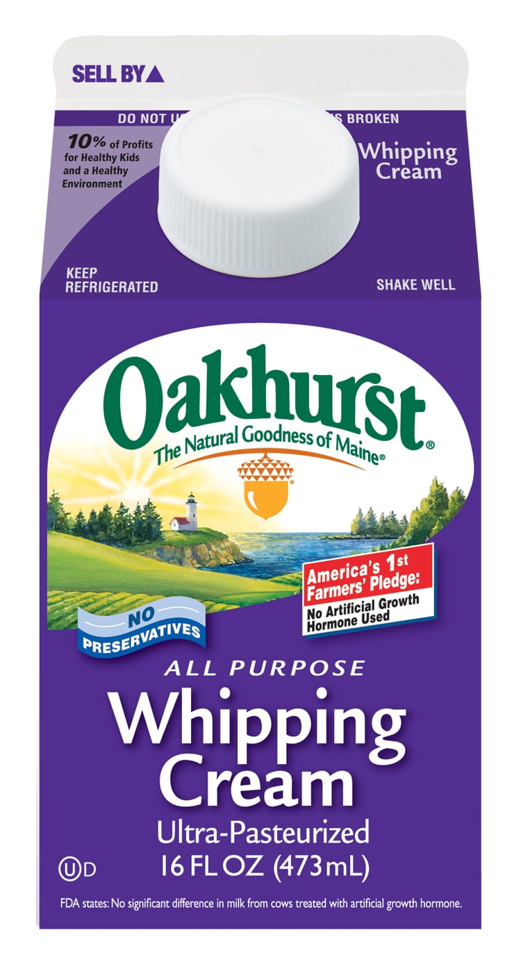 Oakhurst All Purpose Whipping Cream, 14 Pint, 16 Fl. Oz.