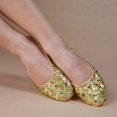 thumbnail image 5 of tredstone Comfortable and Stylish Girl s Belly Dance Shoes for Performance Gold S 1Set, 5 of 5